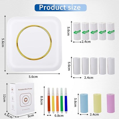 Portable Mini Pocket  Thermal Printer